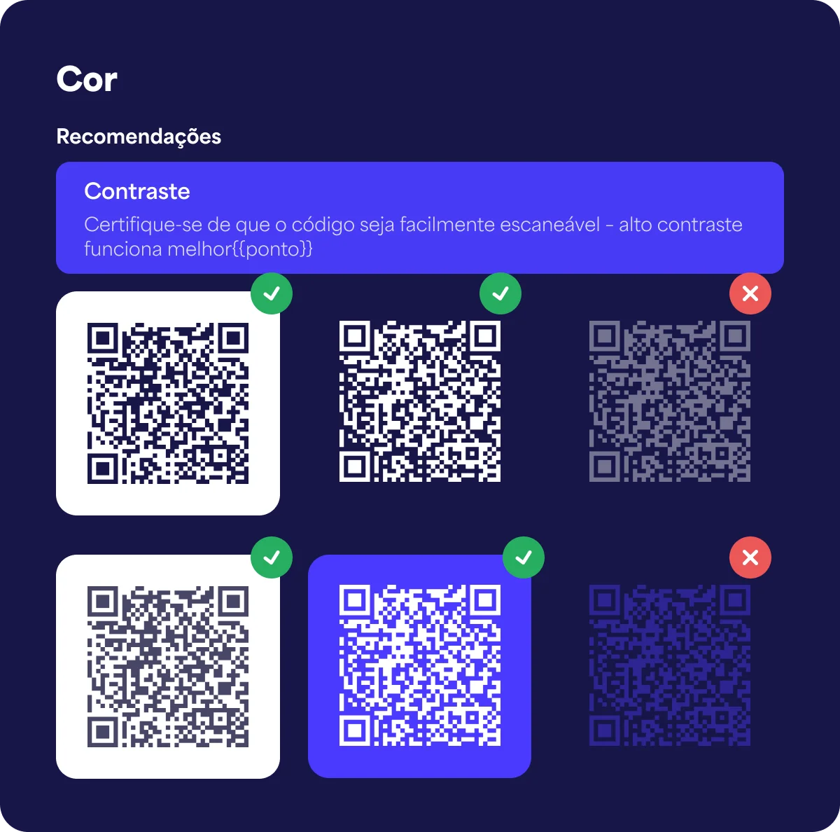 Um exemplo de forte contraste de cor para imprimir o código QR numa garrafa de vinho