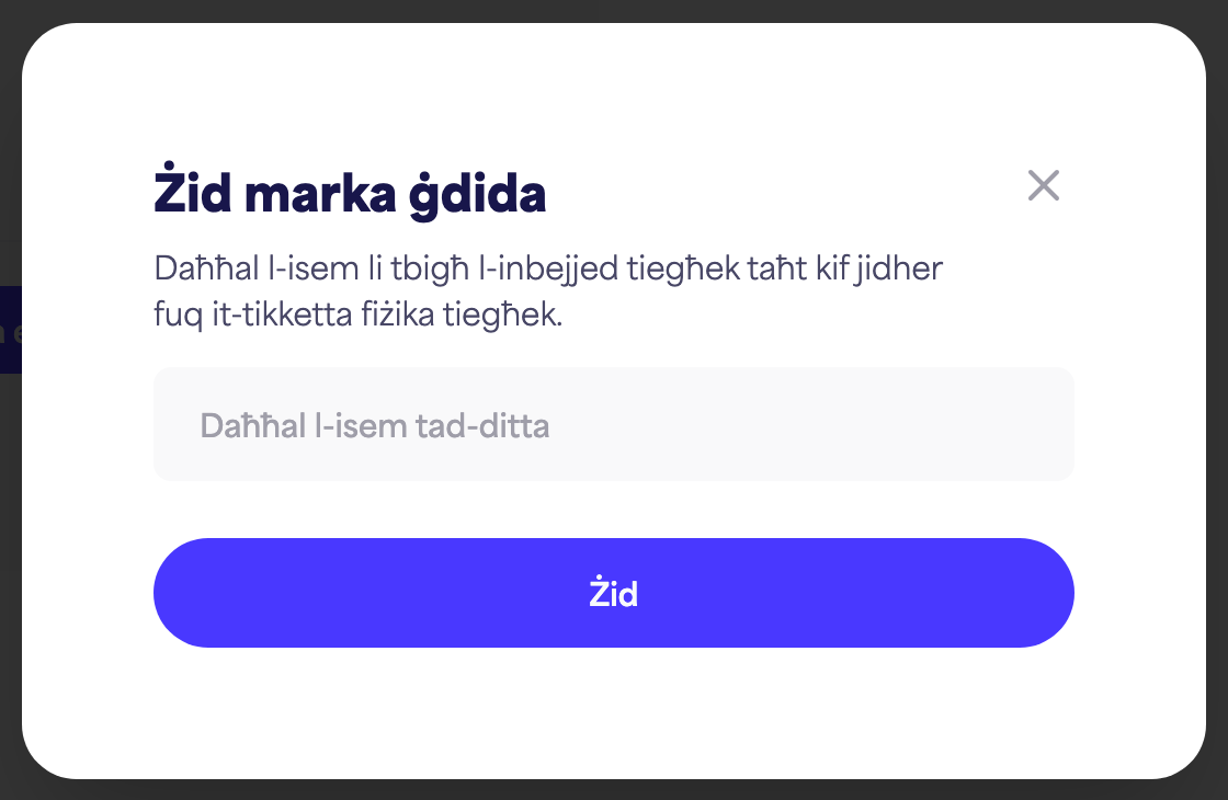 Id-djalogu "Żid marka ġdida"